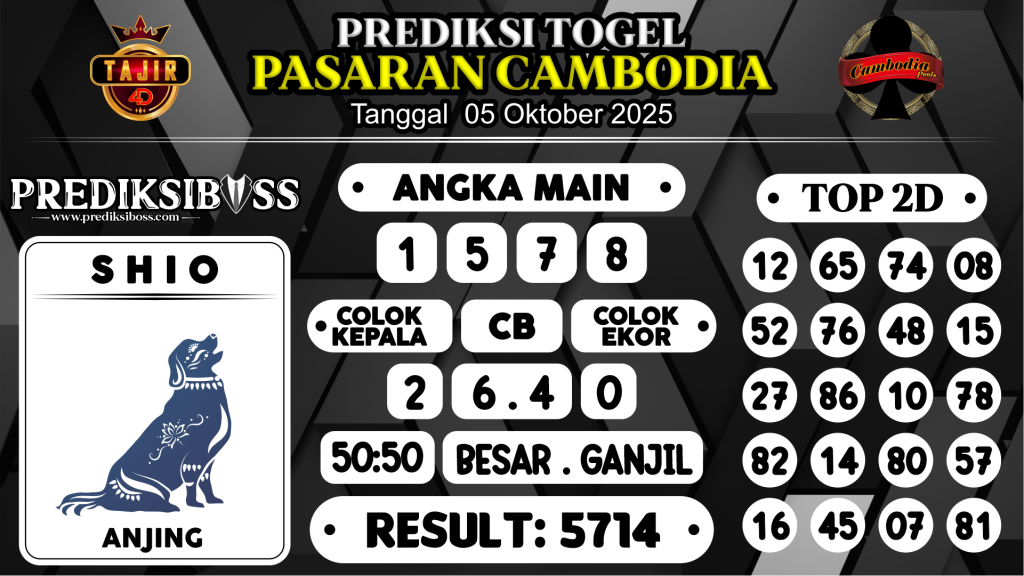 https://prediksibossgo.com/prediksi-boss-togel-cambodia-minggu-05-oktober-2025/