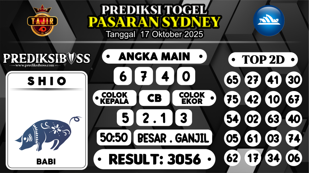 https://prediksibossgo.com/prediksi-boss-togel-sidney-jumat-17-oktober-2025/