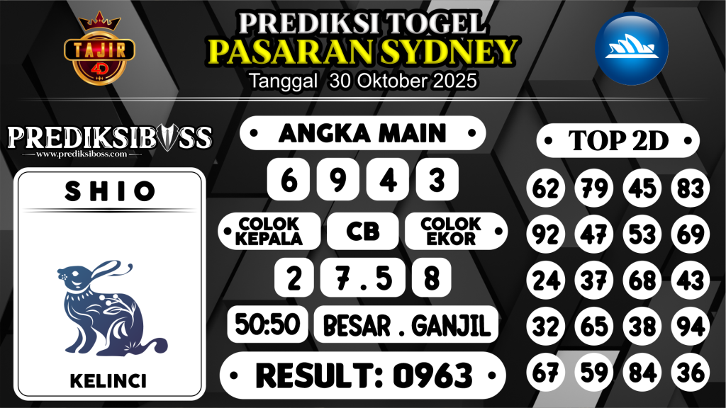 https://prediksibossgo.com/prediksi-boss-togel-sidney-kamis-30-oktober-2025/