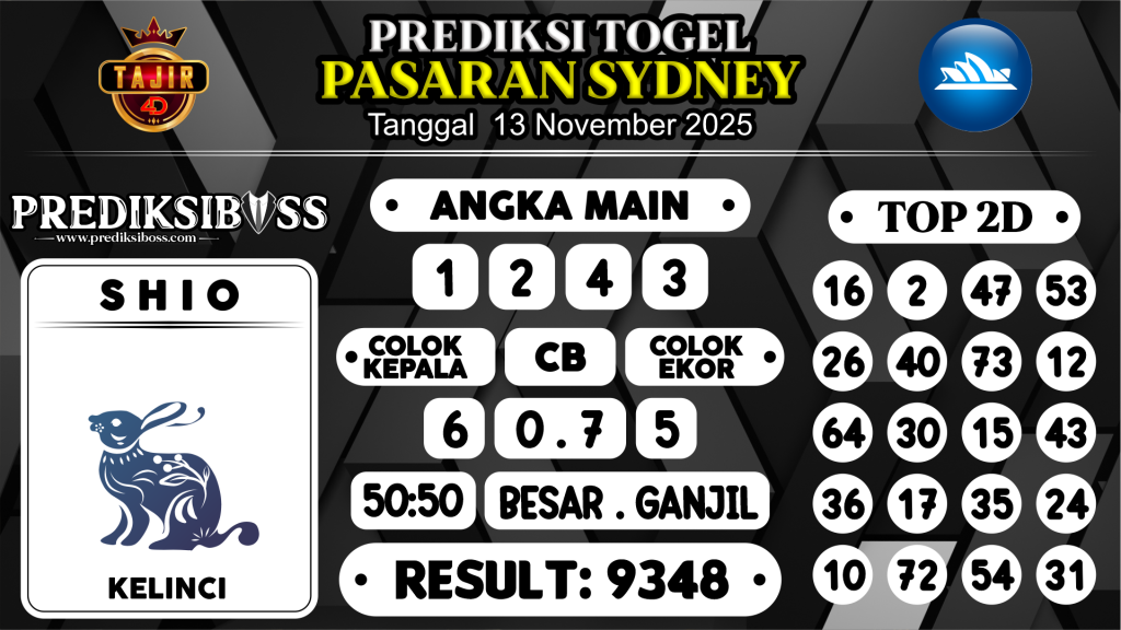 https://prediksibossgo.com/prediksi-boss-togel-sidney-kamis-13-november-2025/