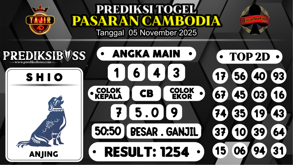 https://prediksibossgo.com/prediksi-boss-togel-cambodia-rabu-05-november-2025/